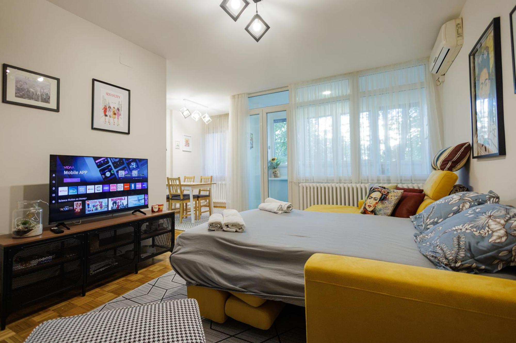 Sava Centar 1-Bedroom Apartments In The Heart Of New Belgrad Exterior foto